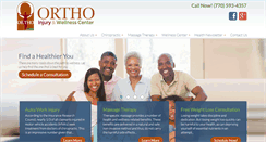 Desktop Screenshot of orthoinjurywellness.com